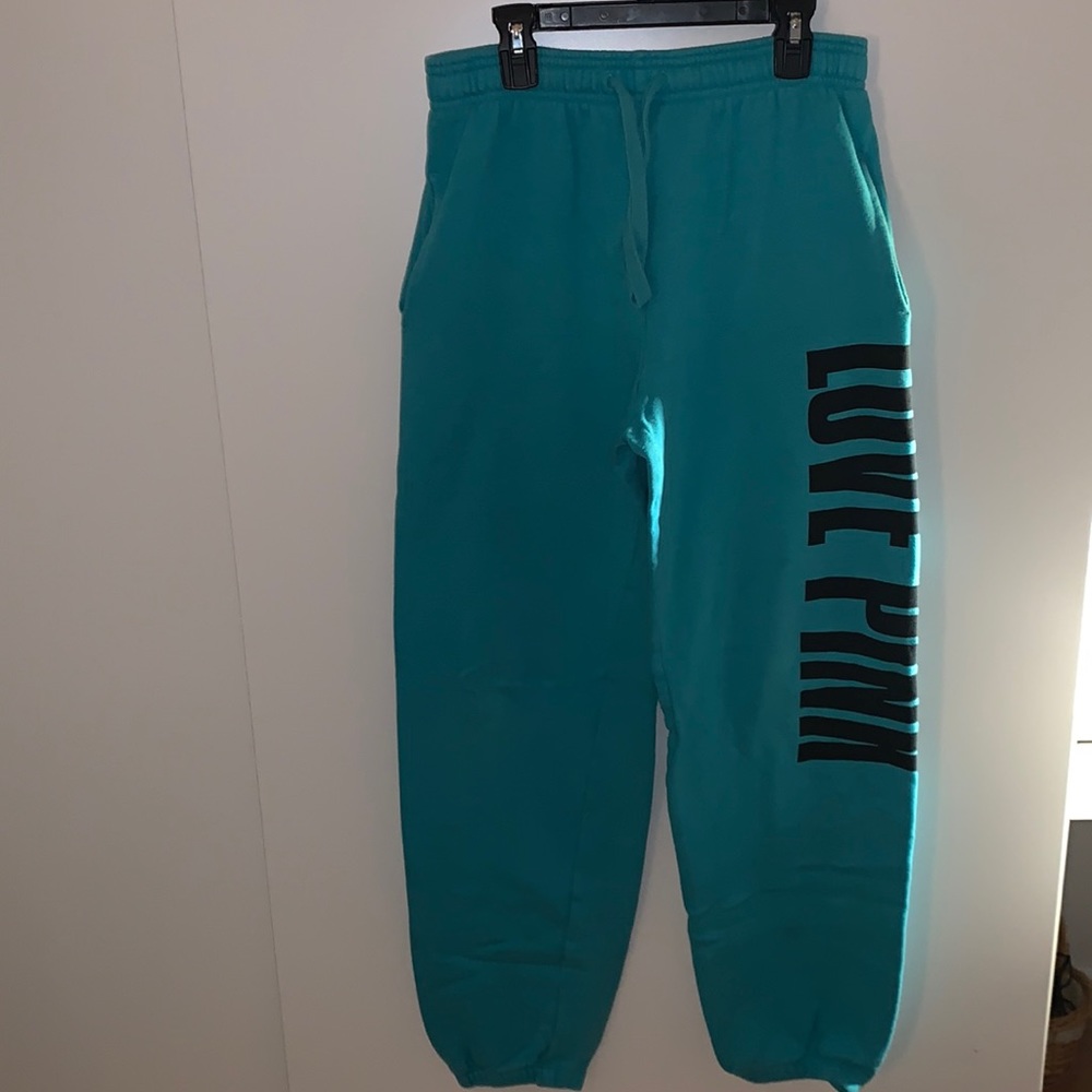Pink Victoria’s Secret sweatpants